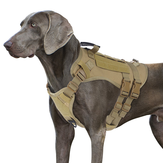 Cross-Border Pet Harness For Medium And Large Dogs, Tactical Traction, Anti-Breakaway, Explosion-Proof Harness, Source Manufacturer, Spot Distribution